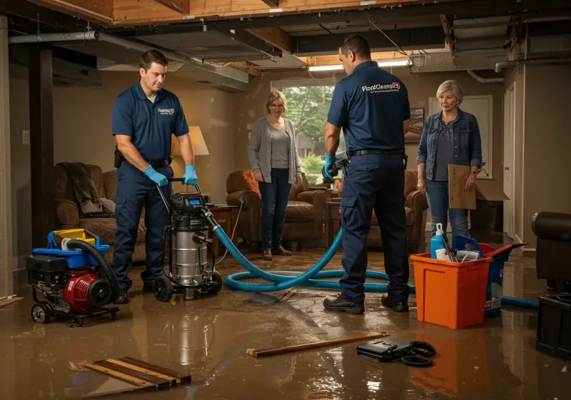 Basement Water Extraction and Removal Techniques process in Bellevue, ID