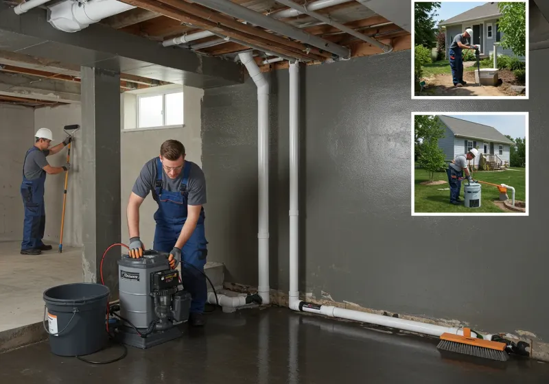 Basement Waterproofing and Flood Prevention process in Bellevue, ID